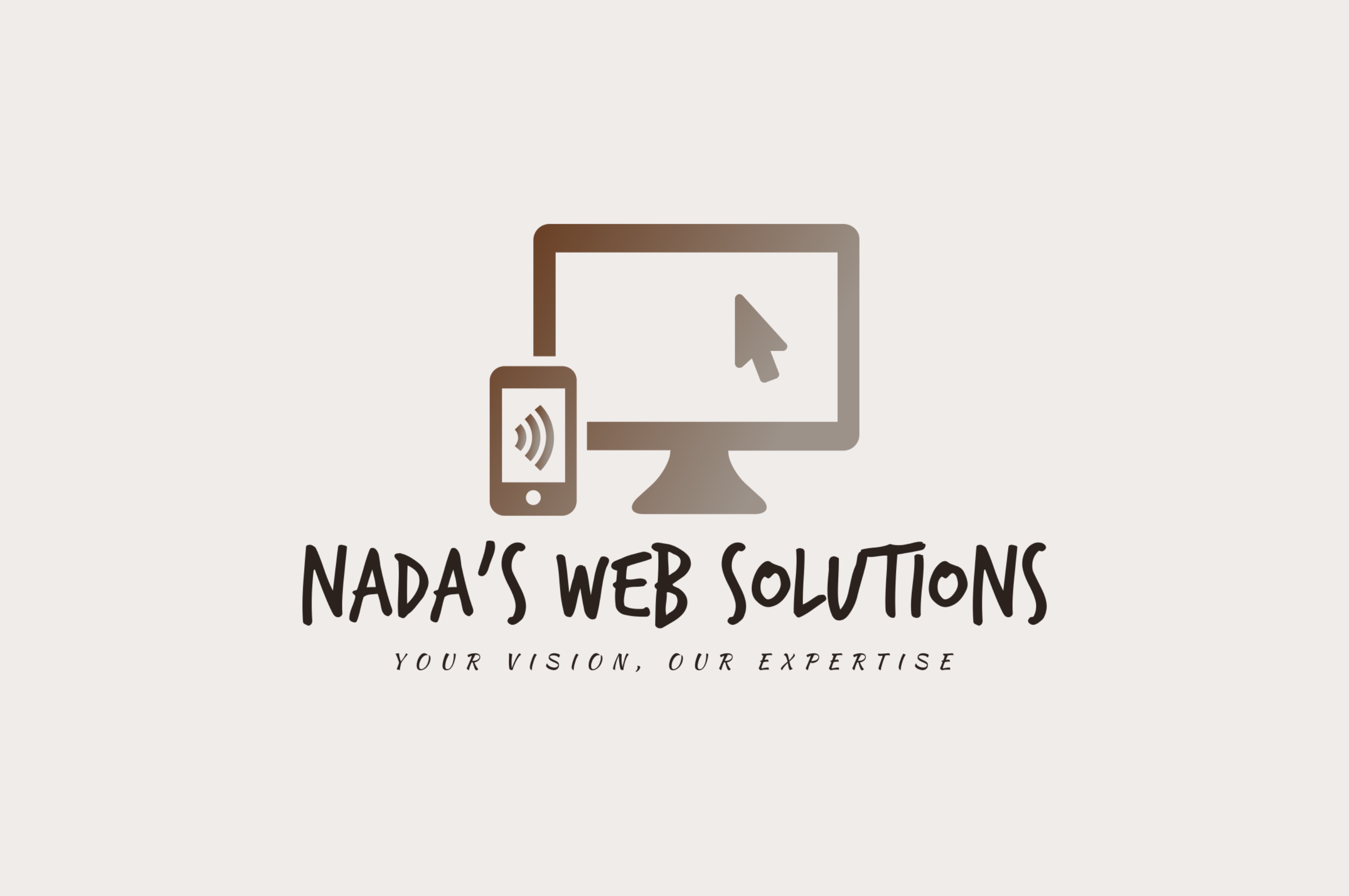 The logo to Nada's Web Solutions, Ayronada Smith's Web Development company.